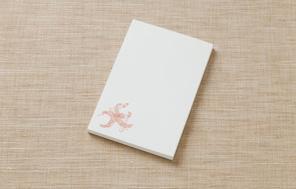 Note Pad - Starfish with Beach Gear
