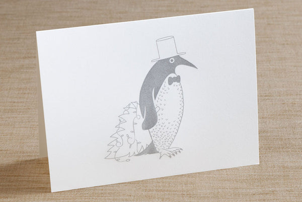 Folded Cards - Christmas Penguin