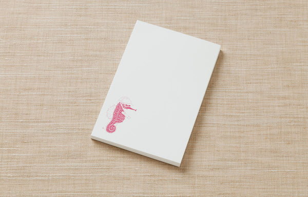 Note Pad - Seahorse with Polo Gear