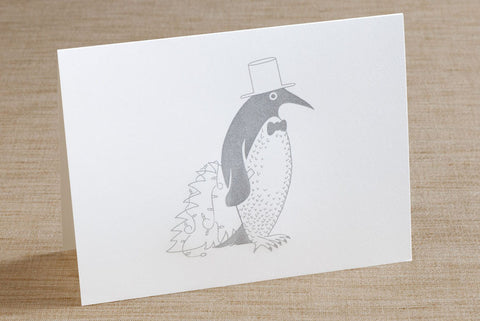 Folded Cards - Christmas Penguin