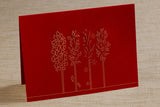 Folded Cards - Skinny Tree