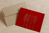 Folded Cards - Skinny Tree