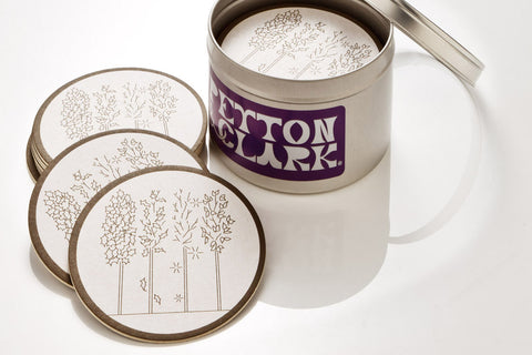 Two-Sided Coaster - Skinny Tree